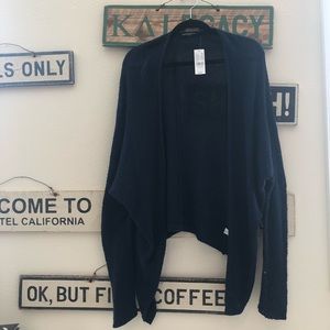 Brandy Melville NWT Navy Blue Cardigan